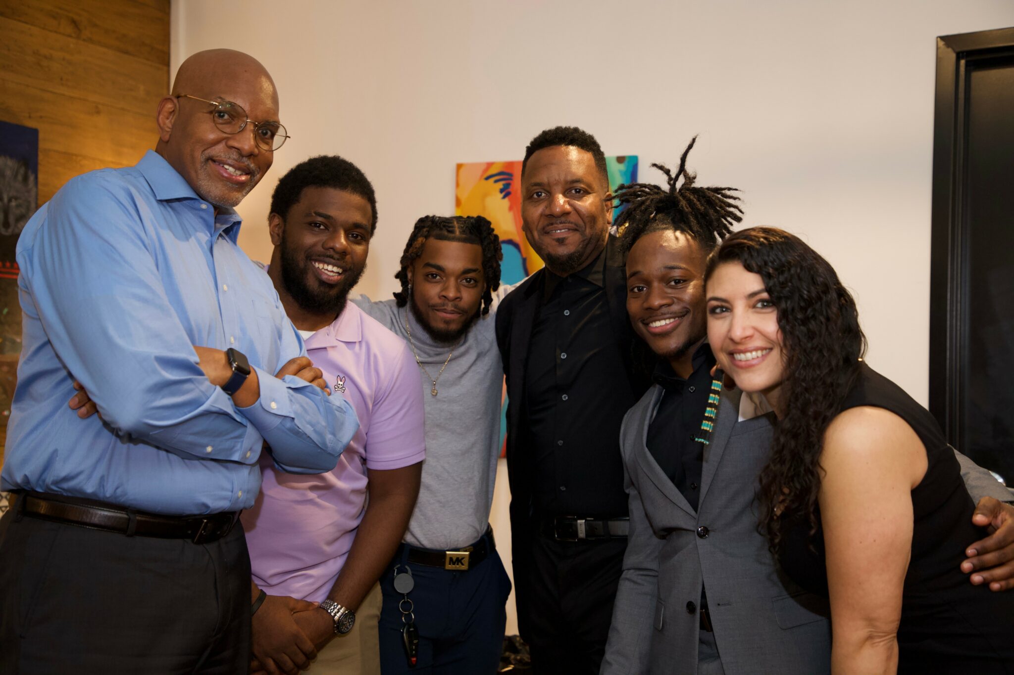 CCC executive director poses with members of her mentorship team
