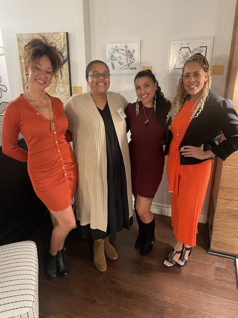 Stephanie Lightfoot stands with other CCC leadership and board members.